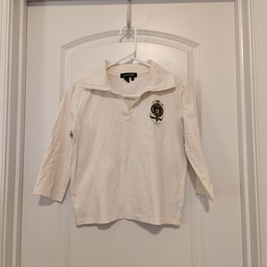 Lauren Ralph Lauren White Polo